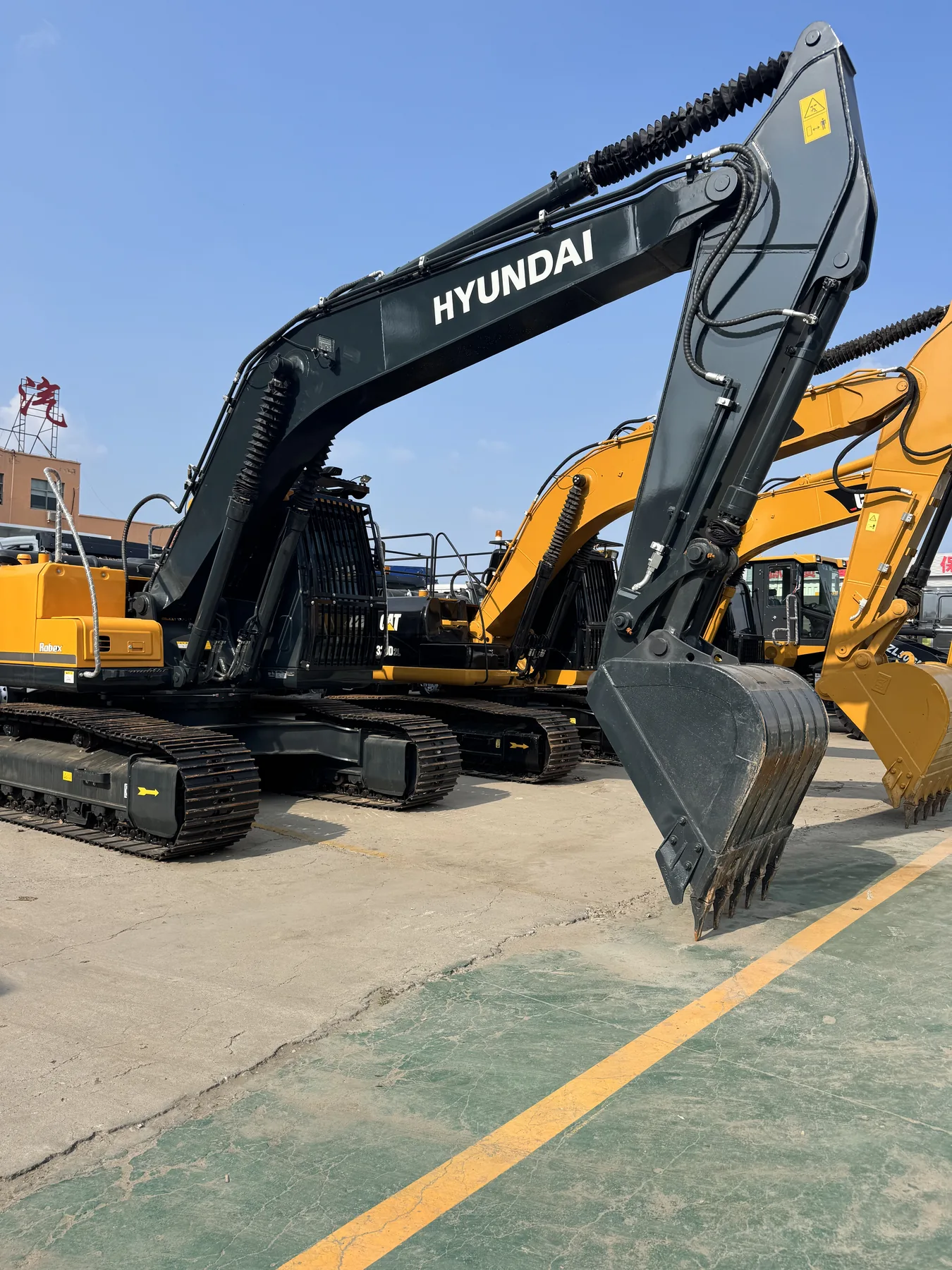 Excavator reference photograph — cover image