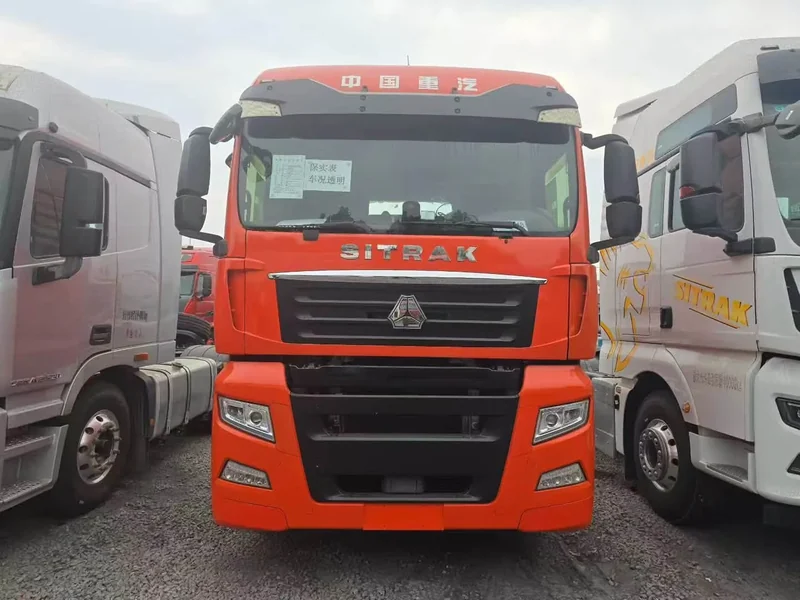 SITRAK tractor truck, front view