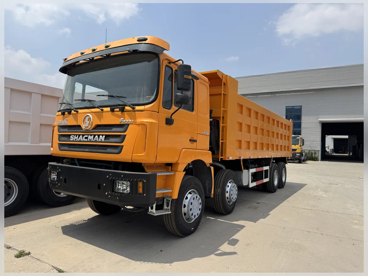 SHACMAN 8×4 dump truck — exterior reference 01